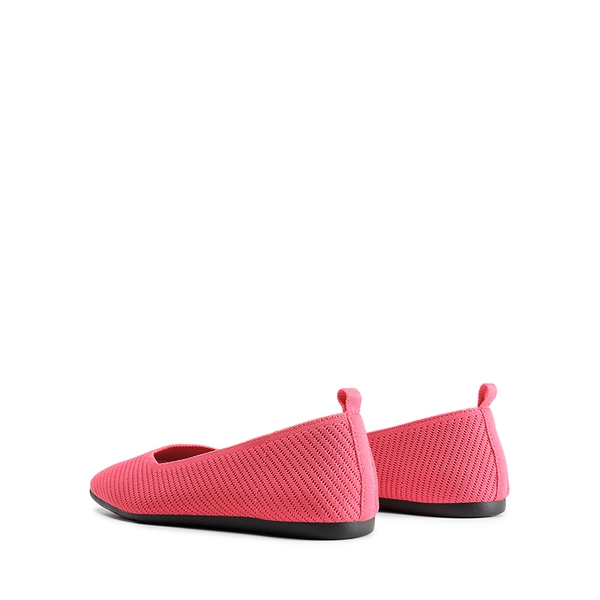 Machine Washable Arch Support Flats - RED - 6
