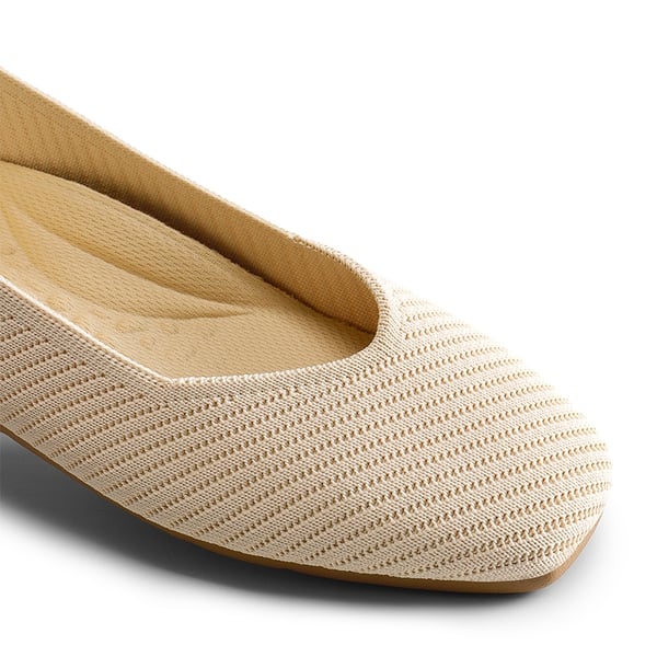 Machine Washable Arch Support Flats - APRICOT - 7