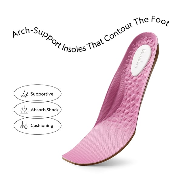 Breathable & Comfortable Square-Toe Flats  - HOT PINK - 2