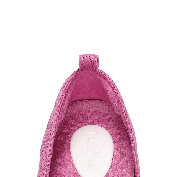 Breathable & Comfortable Square-Toe Flats  - HOT PINK - 6