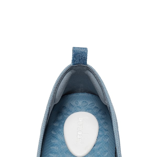 Machine Washable Arch Support Flats - DENIM BLUE - 5
