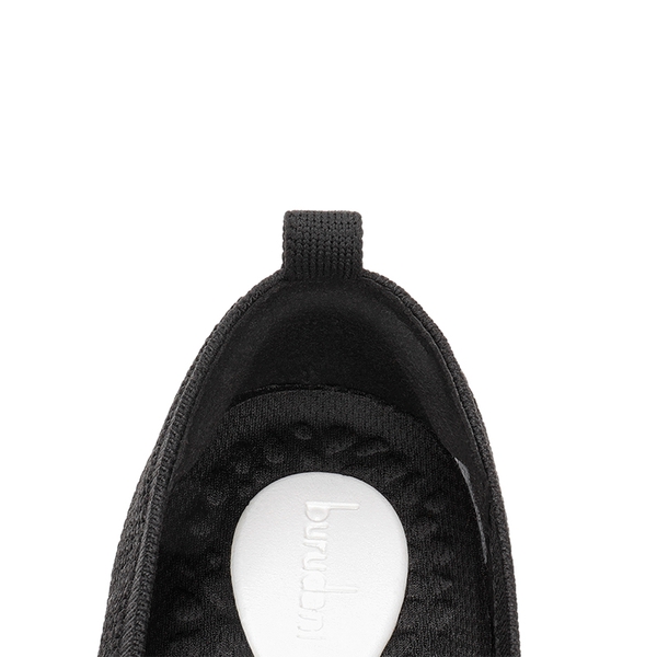 Breathable & Comfortable Square-Toe Flats  - BLACK - 6