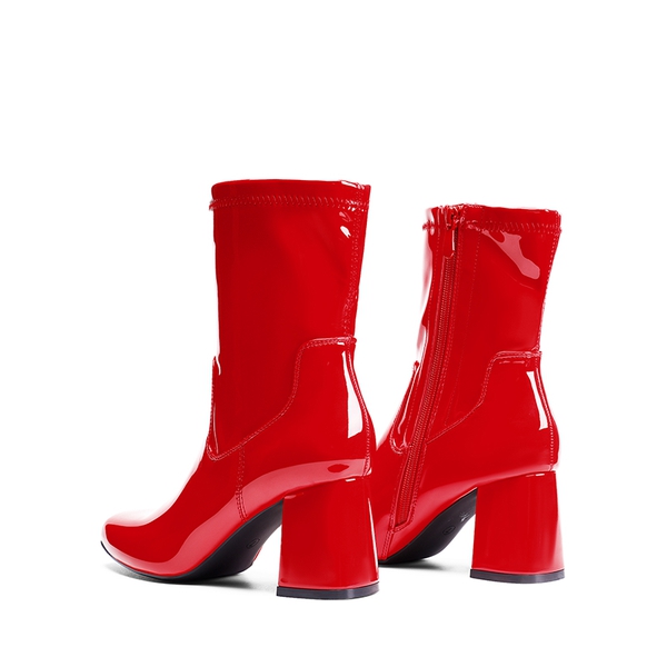 Mid calf gogo boots on sale