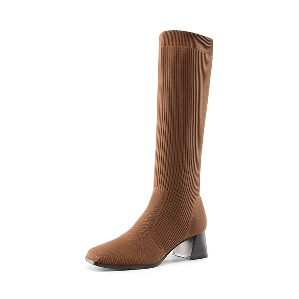 Water resistant knee high boots on sale