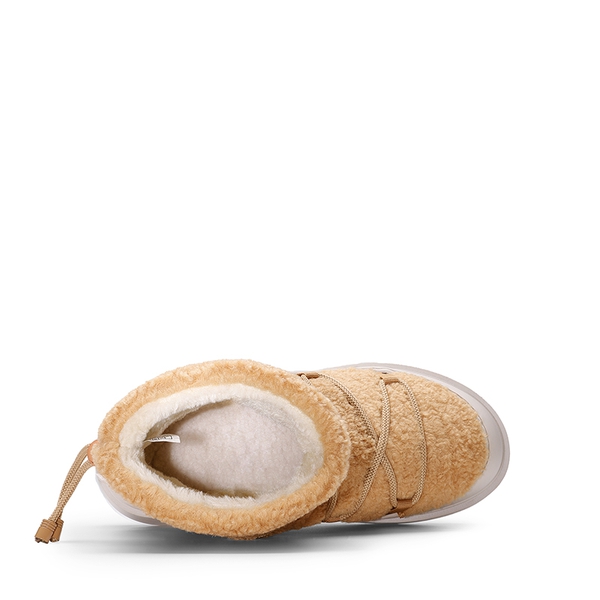 Outdoor Faux Fur Snow boots - TAN-FURRY - 4