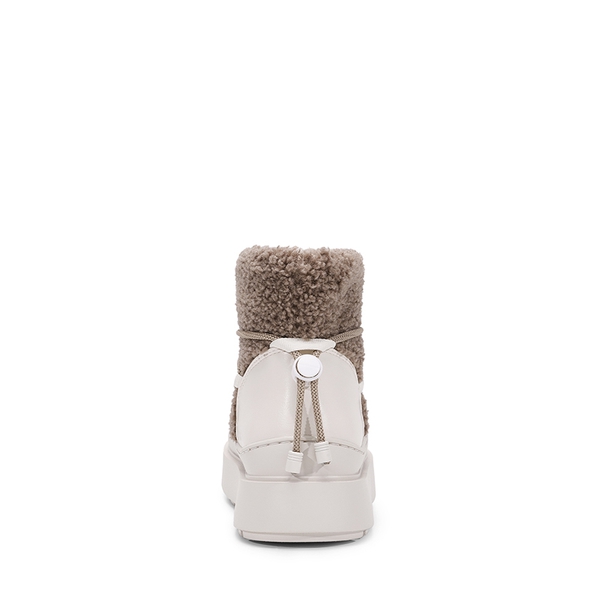Outdoor Faux Fur Snow boots - KHAKI-FURRY - 3