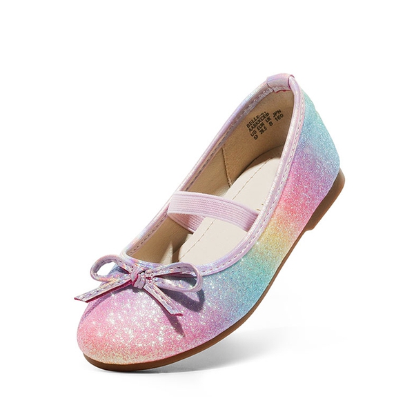 Girl's Ballerina Flat Shoes - RAINBOW -  0
