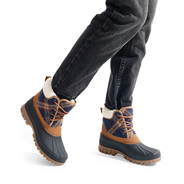 Duck boots fleece lined best sale