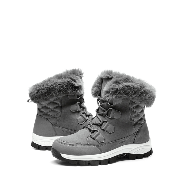 Non-Slip Cozy Outdoor Snow Boots - DARK GREY - 4