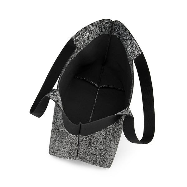 Sustainable Knitted Tote Bag - GREY - 4