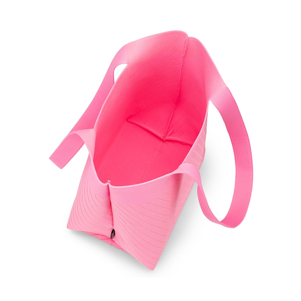 Sustainable Knitted Tote Bag - PINK - 4