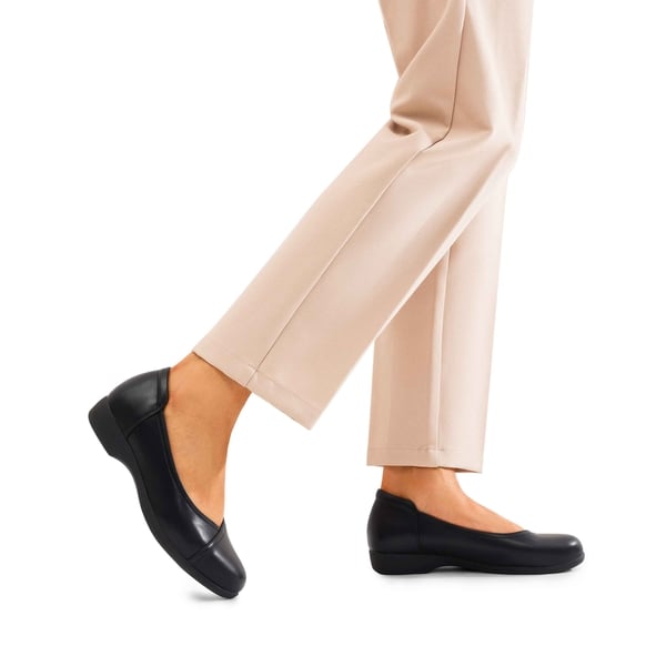 Comfortable Arch Support Dressy Flats - BLACK - 2