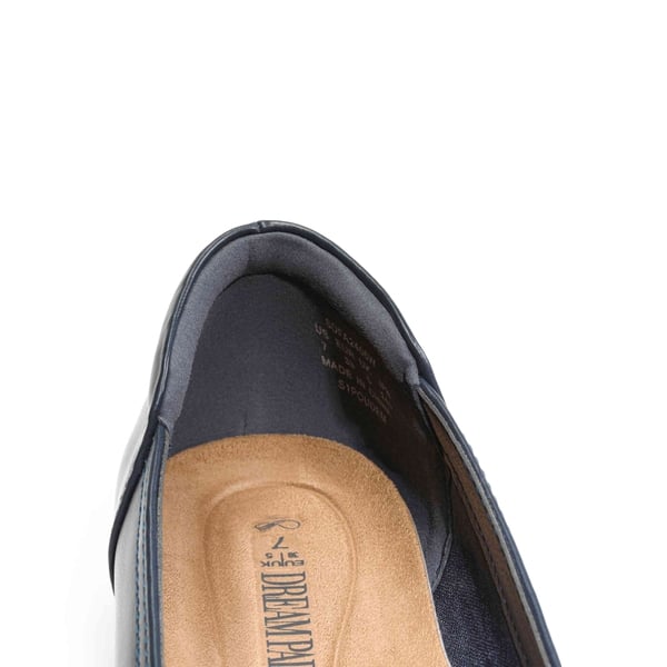 Comfortable Arch Support Dressy Flats - NAVY - 6