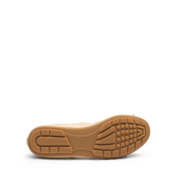 Foldable Bowknot Lightweight Ballet Flats - NUDE - 5