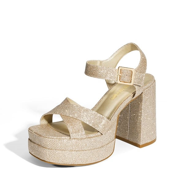 Women s Y2K Square Toe Chunky Platform Sandals Dream Pairs