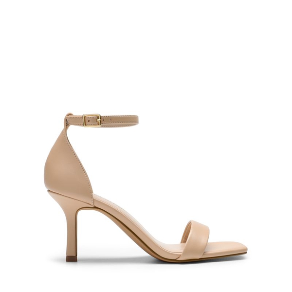 Nude square heel shop