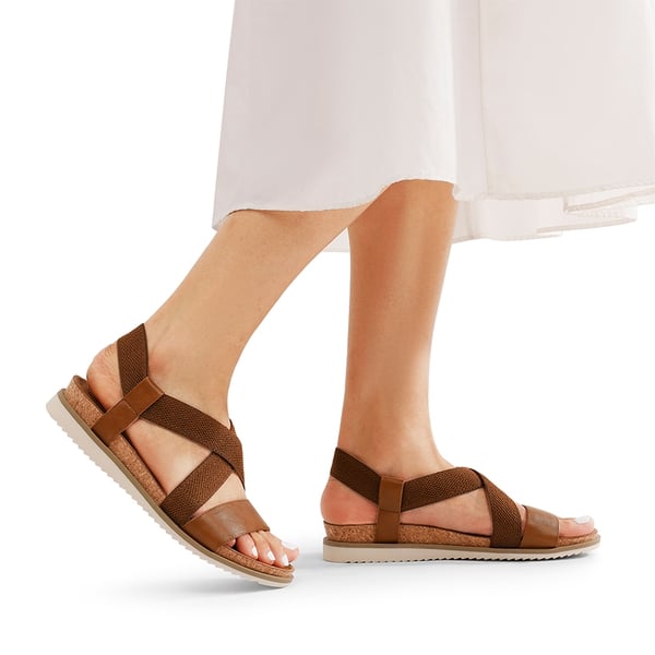 Women's sandals with cushioned footbed hotsell