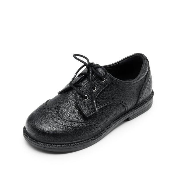 Boys & Girls Oxford Dress Shoes - BLACK -  0