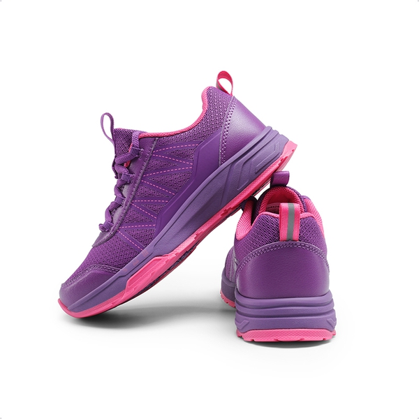 [DuraPlay Energy Exploders] Boys' & Girls' Lightweight Running Shoes - PURPLE - 4