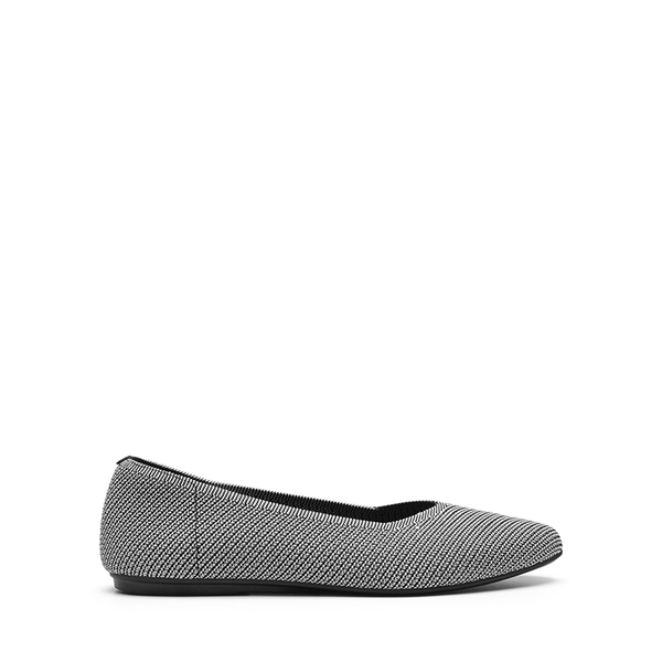 Almond Toe Arch Support Flats - GREY - 3