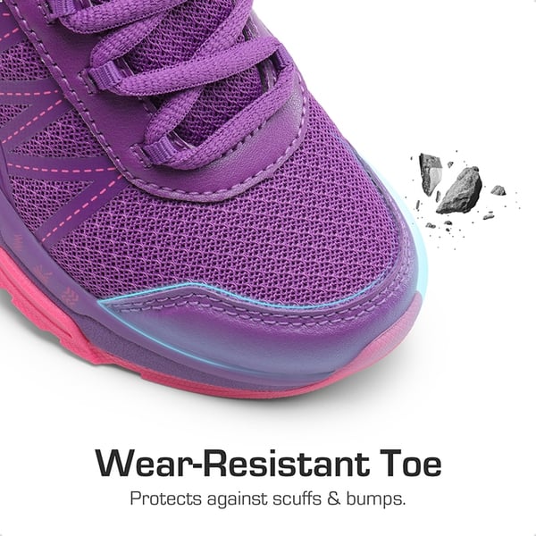 [DuraPlay Energy Exploders] Boys' & Girls' Lightweight Running Shoes - PURPLE - 2