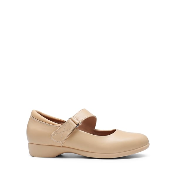 Mary Jane Non-Slip Comfortable Flats - NUDE - 1