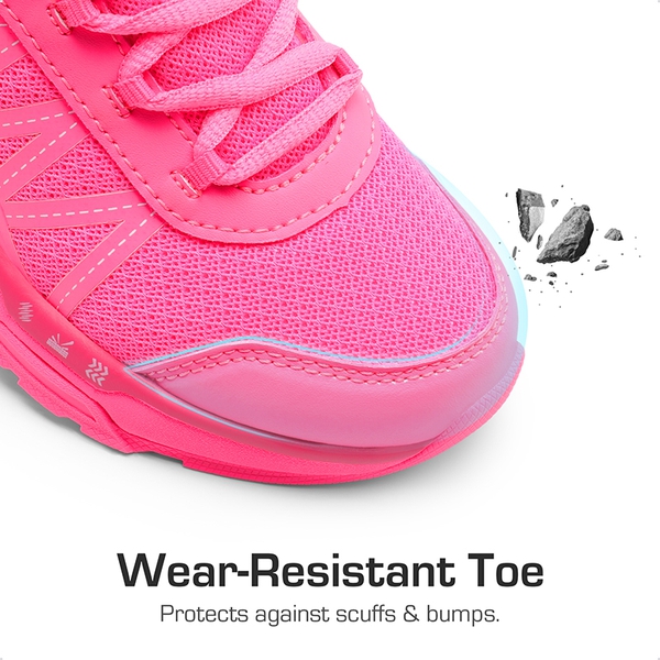 [DuraPlay Energy Exploders] Boys' & Girls' Lightweight Running Shoes - HOT PINK - 2