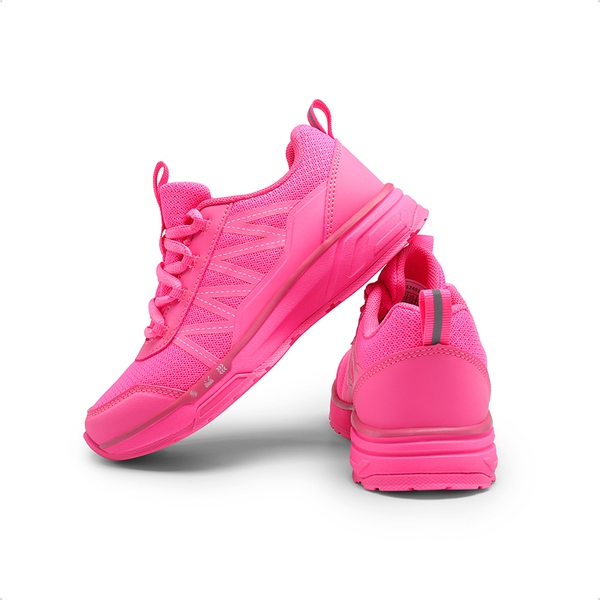 [DuraPlay Energy Exploders] Boys' & Girls' Lightweight Running Shoes - HOT PINK - 4