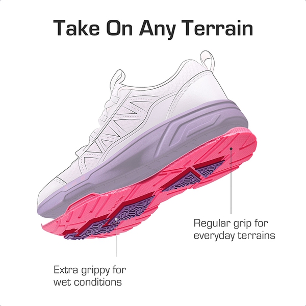 [DuraPlay Energy Exploders] Boys' & Girls' Lightweight Running Shoes - PURPLE - 1