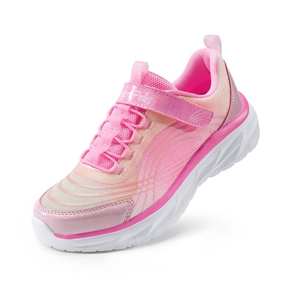 [Sparkle ColorBurst] Holographic Detail Running Shoes - PINK -  0