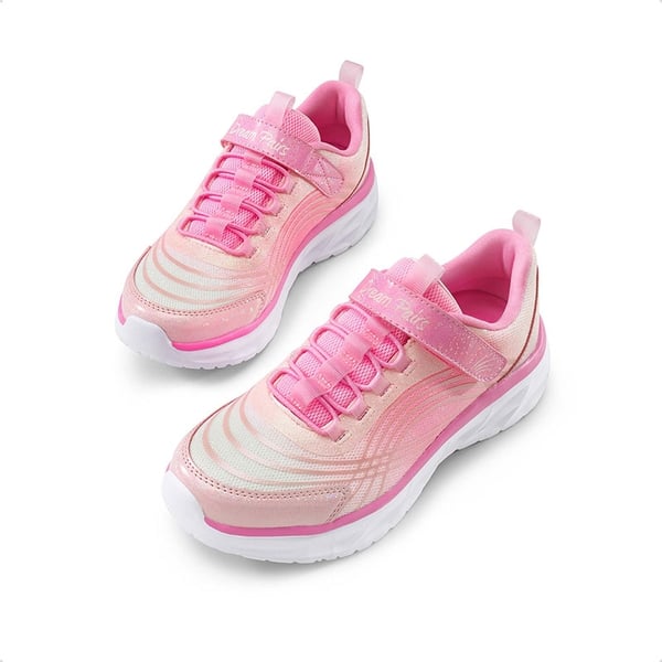 [Sparkle ColorBurst] Holographic Detail Running Shoes - PINK - 3