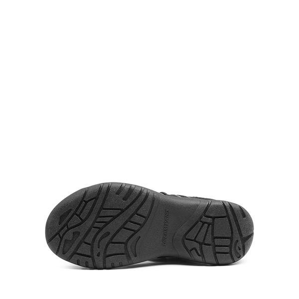 Beach Thong Slide Sandals - BLACK - 3