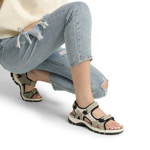 Outdoor  Lightweight Athletic Sandals - BEIGE - 6