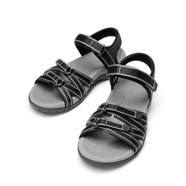 Quick Drying Water Hiking Sandals - BLACK - 4