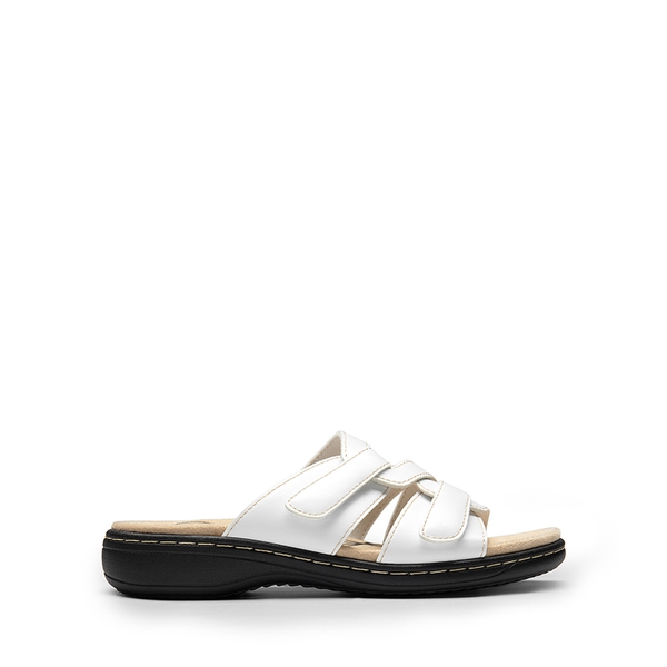 Arch Support Casual Slide Sandals - WHITE - 3