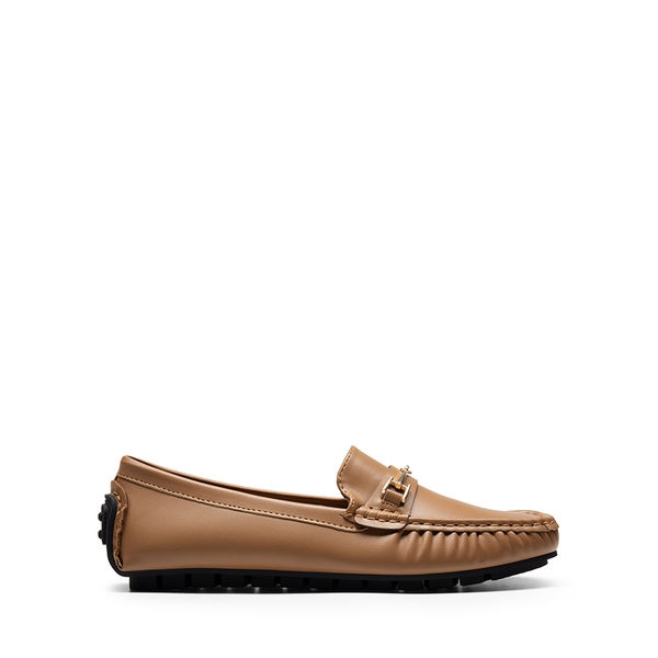 Flexible Casual Penny Loafers - TAN - 3