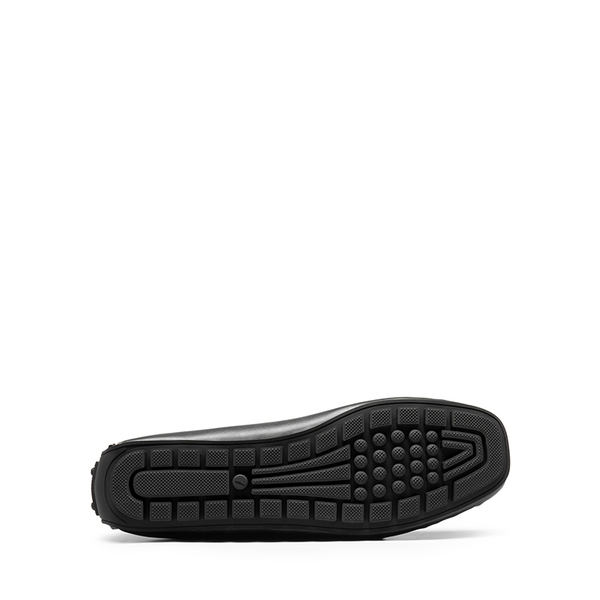 Flexible Casual Penny Loafers - BLACK - 4