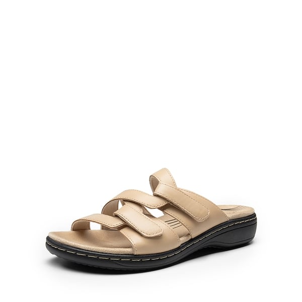 Arch Support Casual Slide Sandals - NUDE -  0