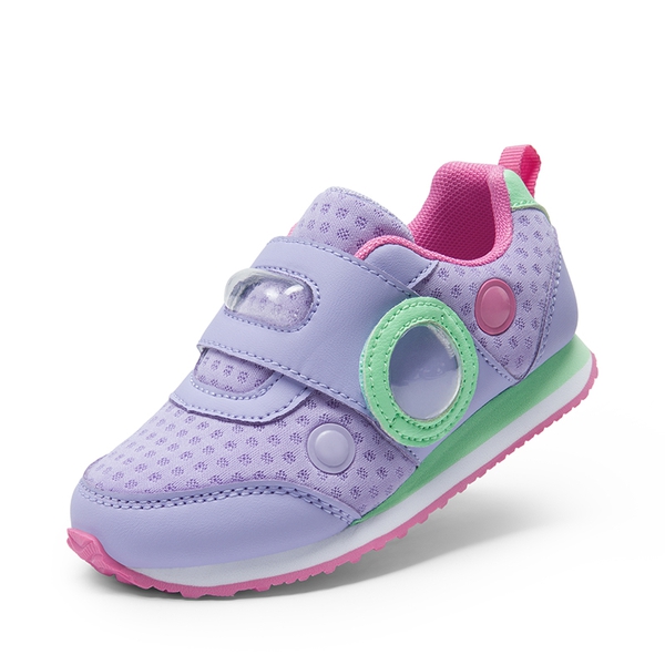 [Storybook Captain] Kids Hook and Loop Sneakers - PURPLE -  0