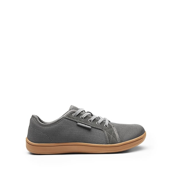 RY Lightweight Wide Toe Box Walking Sneakers - GREY BROWN - 1