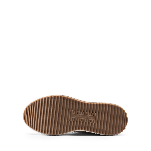 [Arch] Tweed-Effect Platform Fashion Sneakers - WHITE RAINBOW - 6