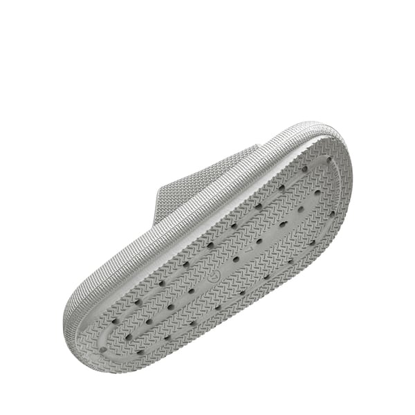 Lightweight Responsive Footbed Slippers - GREY - 5