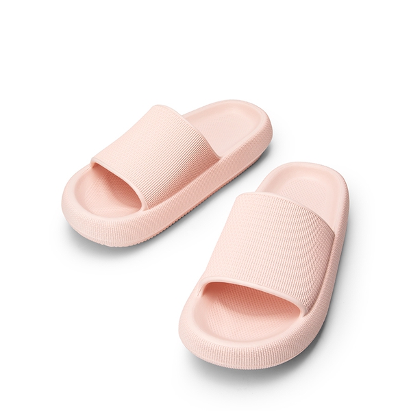 Lightweight Responsive Footbed Slippers - PINK - 6