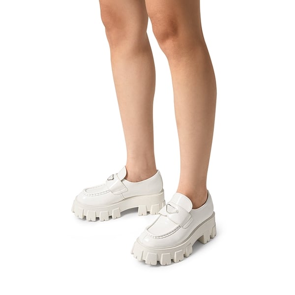 Vegan Leather Chunky Platform Loafers DREAM PAIRS