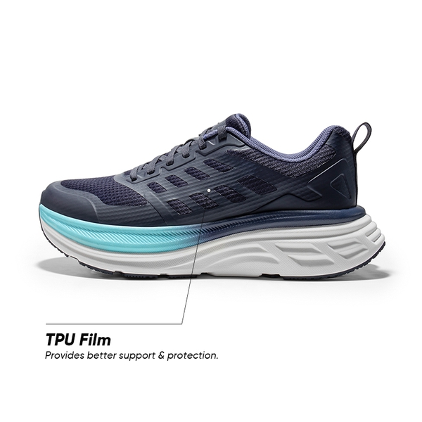 [ActiveFloat] Women's Comfortable Athletic Sneakers - BLUE - 4