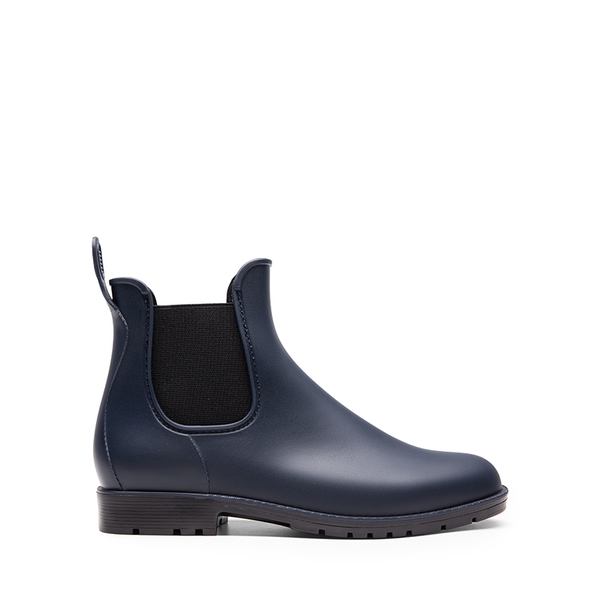 Lightweight Chelsea Rain Boots - NAVY - 3