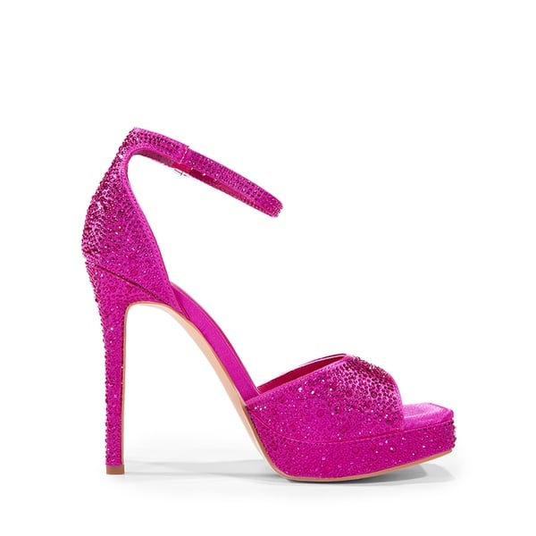 Peep Toe Stiletto Platform Heel Sandals-DREAM PAIRS Peep Toe Stiletto Platform Heel Sandals-DREAM PAIRS