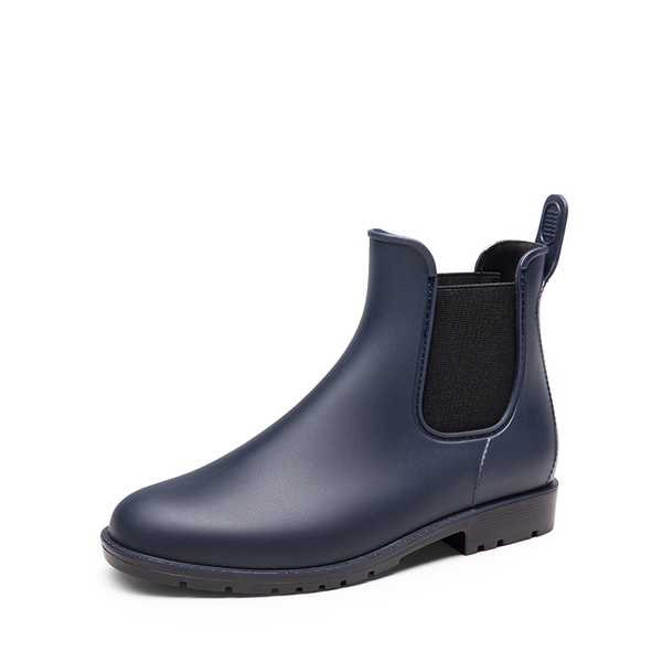 Lightweight Chelsea Rain Boots - NAVY -  0