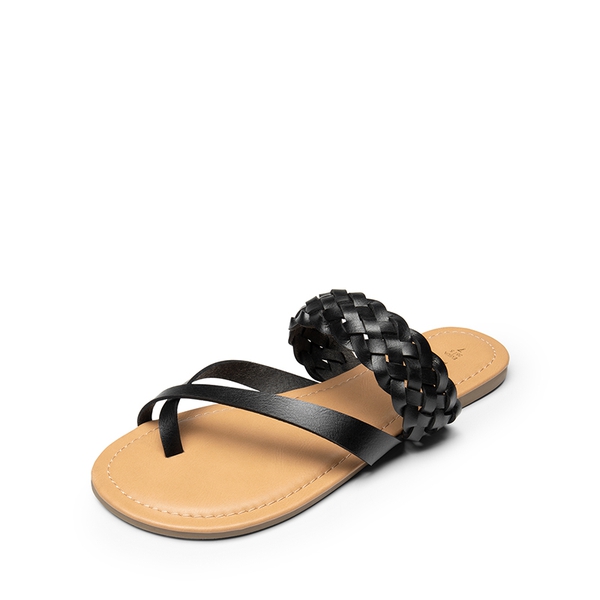 dream pairs Durable Braided Slide Flat Sandals on Sale Shoes
