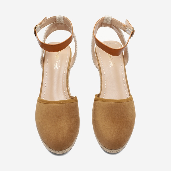 Low Wedge Espadrilles - CAMEL - 2